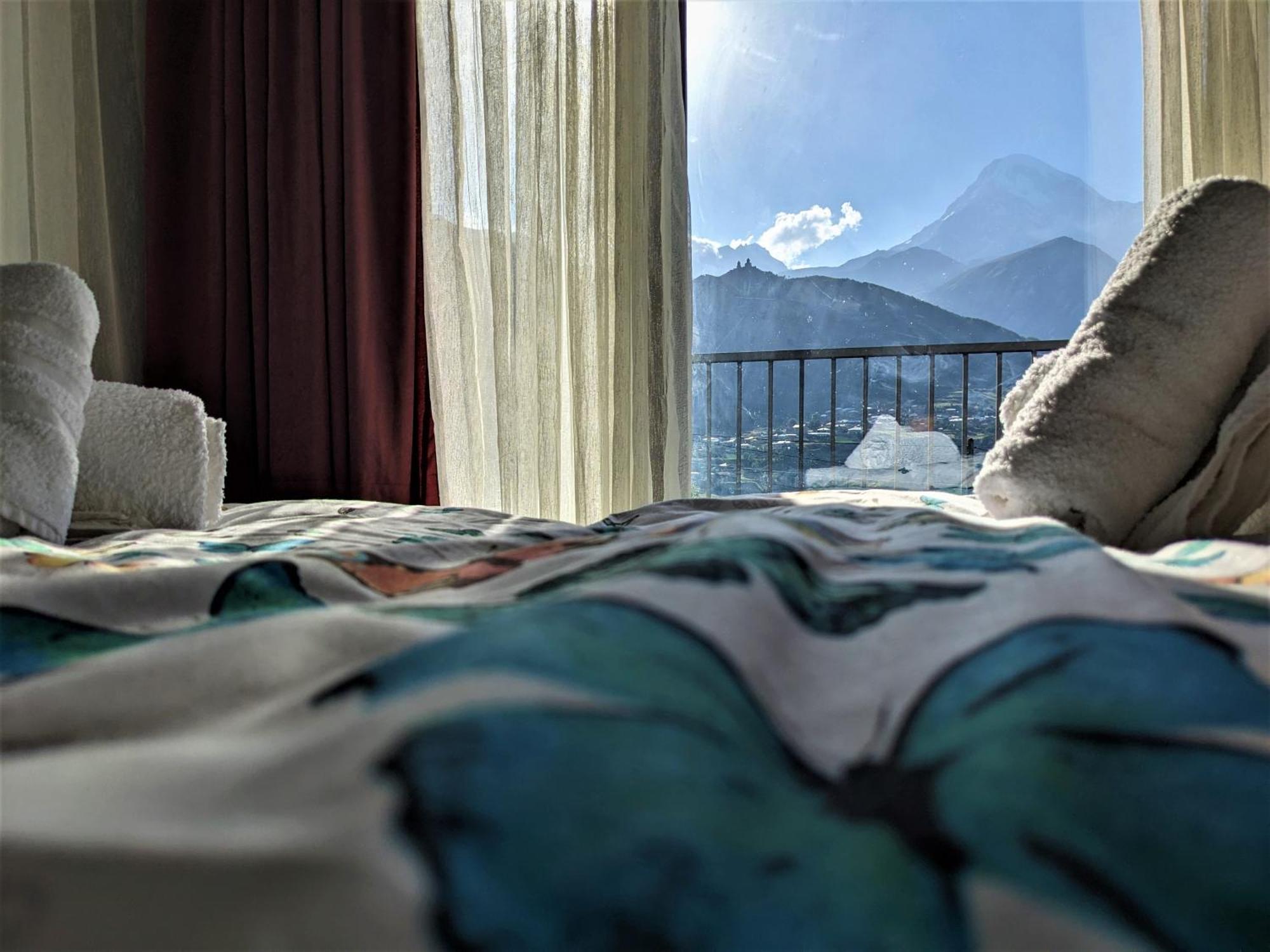 Milky Way Otel Kazbegi Dış mekan fotoğraf